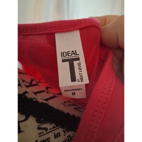 Next level Pink women's tank Size medium - Picture 3 of 4